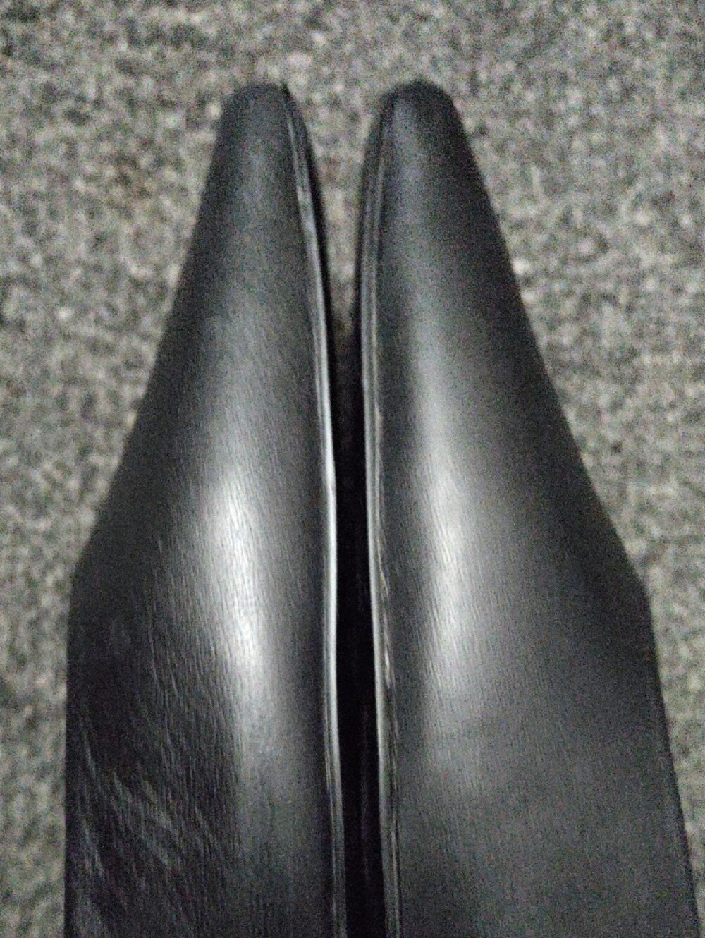 Steve Madden "Darvy" Black Slingback Flats with Gold Buckle - Picture 7 of 11